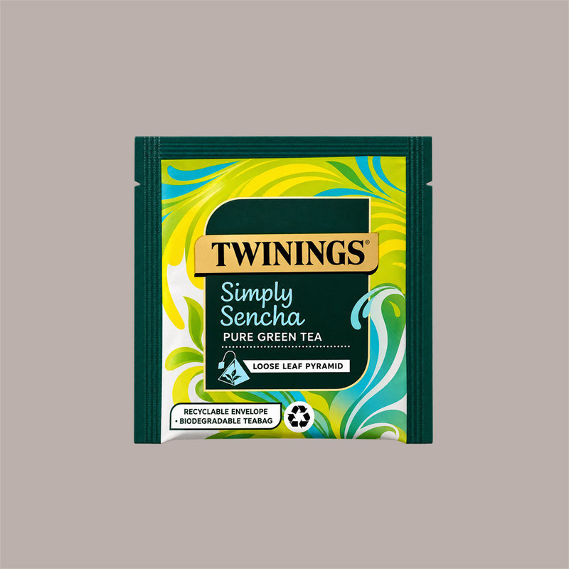 Tè Verde Simply Sencha Twinings Confezione da 15 Pz [618f66cd]
