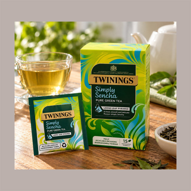 Tè Verde Simply Sencha Twinings Confezione da 15 Pz [d692a7c9]