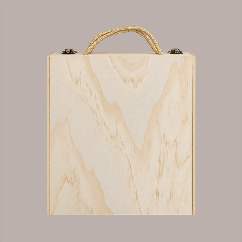 Scatola in Legno di Pino Cassetta Stesa porta 3 Bottiglie Olio Vino da 750 Ml  350x290H9,5mm 1 Pz [c1bc74d8]