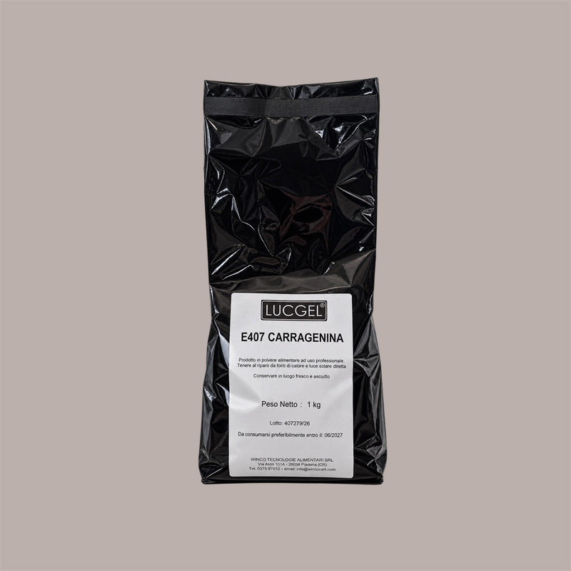 Carragenina in Polvere Addensante Stabilizzante E407 1 Kg [602f87e1]