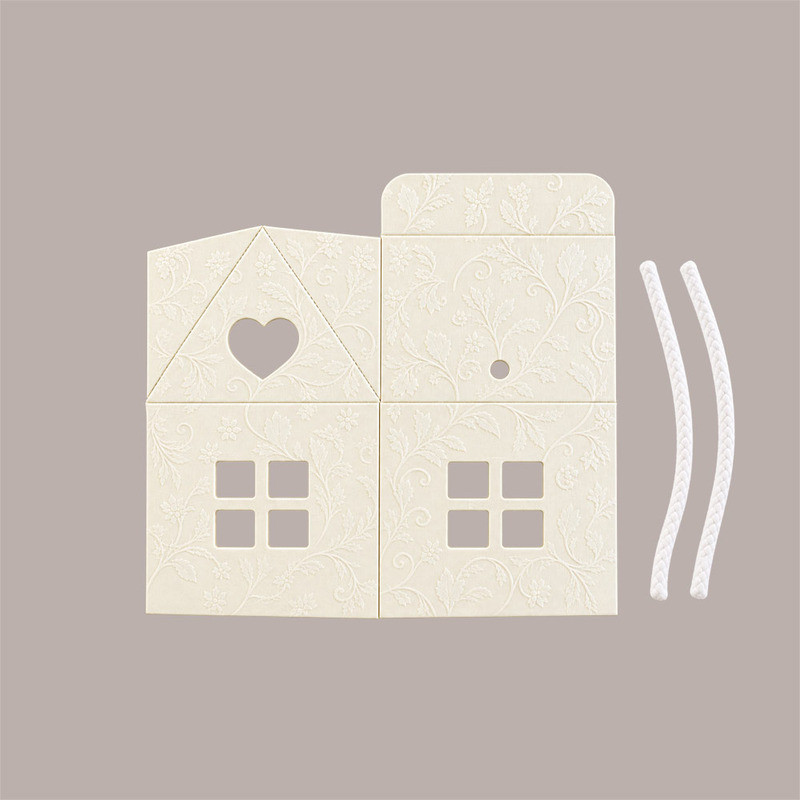 Casetta con cordino HARMONY 100x100x90 x 20 pz [5b32733e]