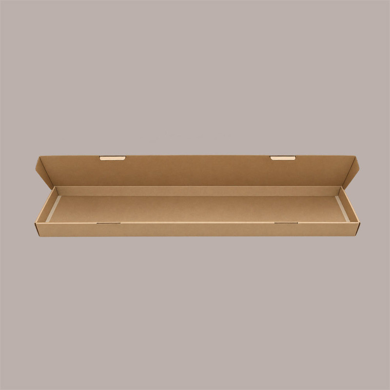 Scatola Cartoncino Liscio Avana Porta Salmone Trancio 700x250H40mm 10 Pz [90c24642]
