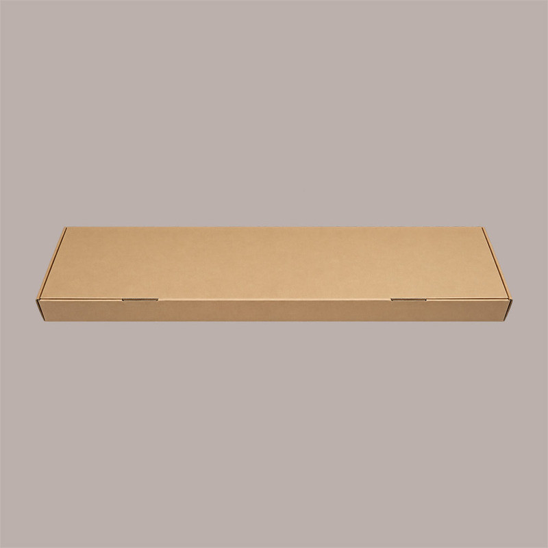 Scatola Cartoncino Liscio Avana Porta Salmone Trancio 700x250H40mm 10 Pz [27df8746]