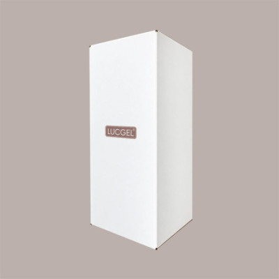 Fondo Cestino Raccolta Differenziata in Carta Automontante Bianco 38x38 H 77 cm 2 pezzi [ac16bd5b]