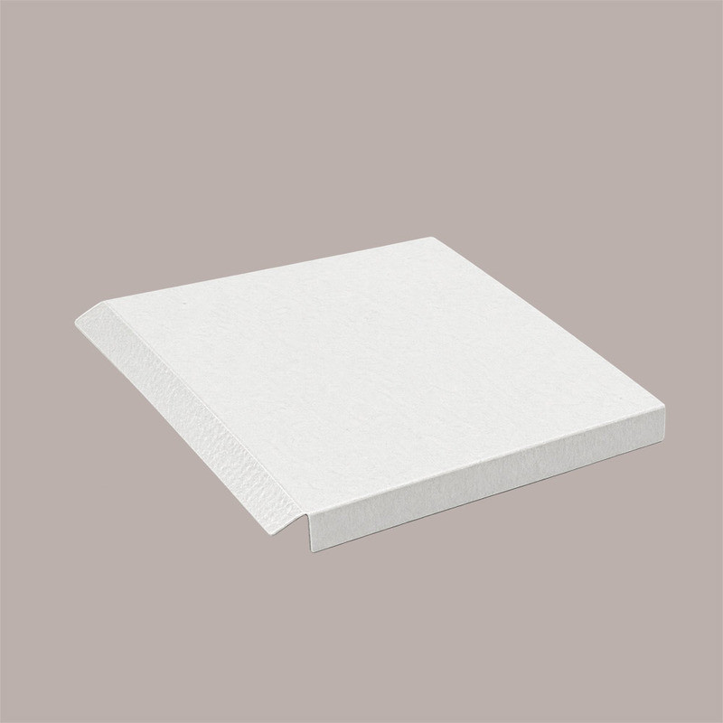 Fondo Rialzato Fibra Bianco per Scatola Trasparente Automontante 15x15 cm 20 Pz [b326e640]