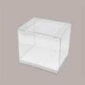 Fondo Rialzato Fibra Bianco per Scatola Trasparente Automontante 15x15 cm 20 Pz [9f36efd4]