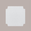 Fondo Rialzato Fibra Bianco per Scatola Trasparente Automontante 15x15 cm 20 Pz [282b2ed0]