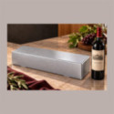 Scatola Porta 1 Bottiglia 750 ml Olio Vino Cantinetta Stesa in Carta Skin Argento 34x9H90 cm 10 Pz [a619bb79]