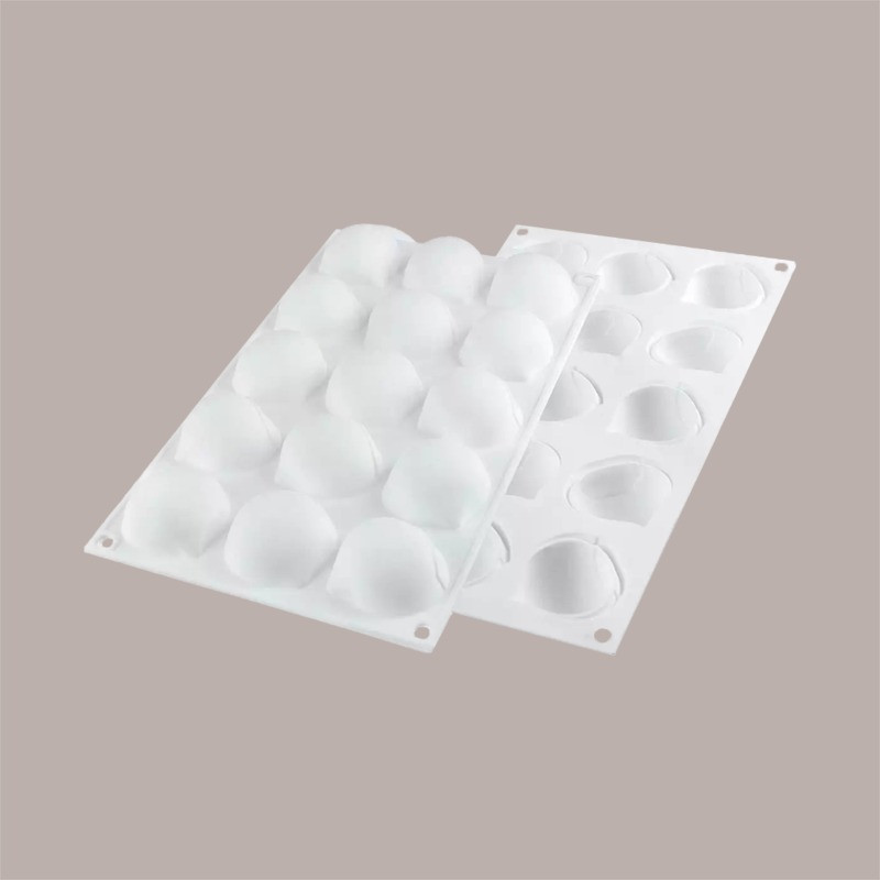 Stampo in silicone 3D per Frutta Realistica Marron Glacè 47x48H25 mm [d681ed1e]