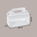 Valigetta Per Confezione Regalo in PET Trasparente 18x9H16 cm x10 Pz [7968b93f]