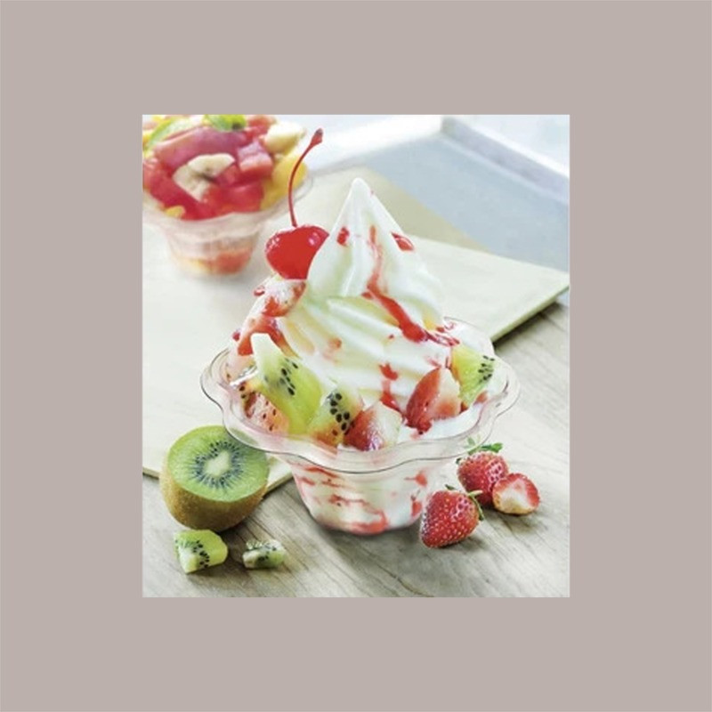 Coppetta per Yogurt Gelato YO MIX TRASPARENTE 100cc ALCAS x 100 pz [57e12d71]